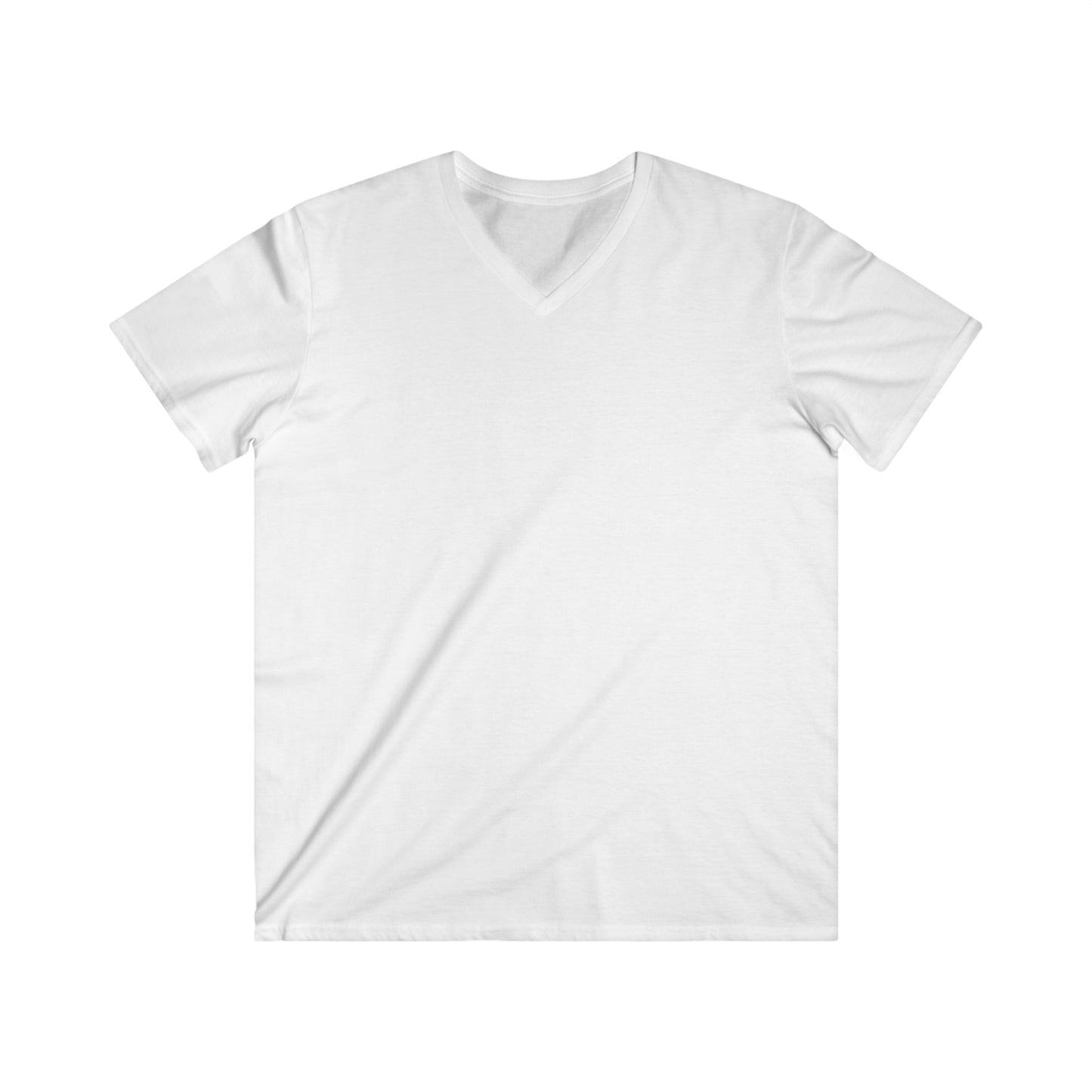 Men's Fitted V-Neck Short Sleeve Tee